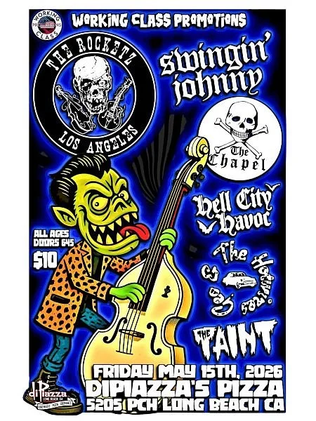 The Rocketz/Swingin Johnny/Hell City Havoc — Let's Go Rockabilly!